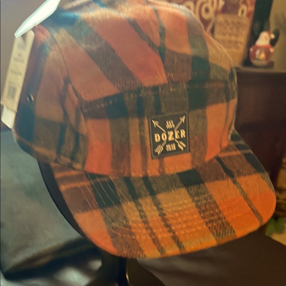 Dozer Boys Orange Hayden Panel Cap NWT